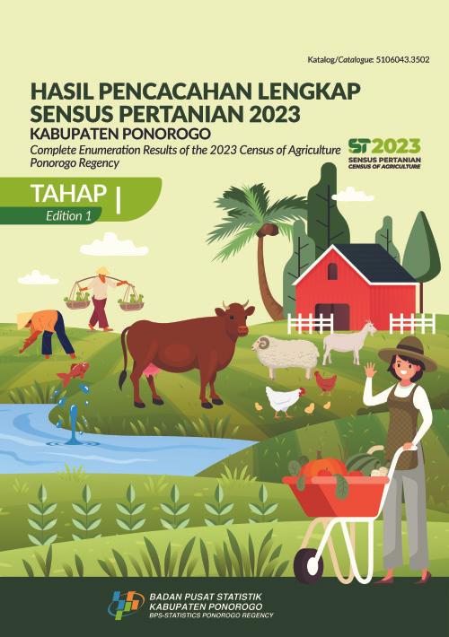 Hasil Pencacahan Lengkap Sensus Pertanian 2023-Tahap I Kabupaten Ponorogo
