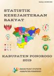 Welfare Statistics Of Ponorogo Regency 2019